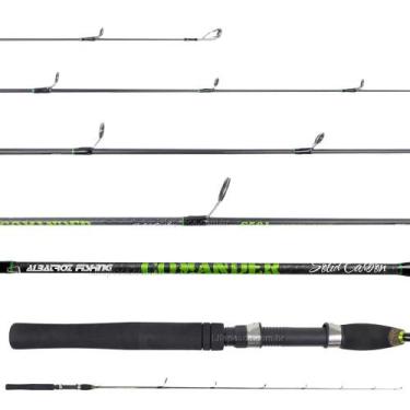 Imagem de Vara Para Molinete Albatroz Comander Carbon Solid S V 5'6" (1,68m) 8-1