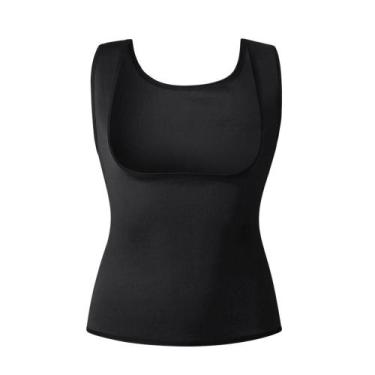 Imagem de Camiseta Modeladora Ideal Para Todas As Mulheres Mais Saúde Alta Compr