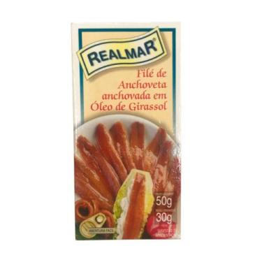 Imagem de Filé de Anchova em Óleo de Girassol Realmar 50g