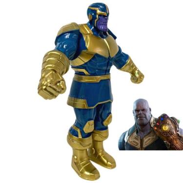 Imagem de Boneco Grande Brinquedo Thanos Vingadores Infantil Realista Menino Col