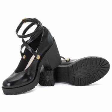 Imagem de Sandália Feminina Blogueira Scarpin Boneca Delicado e Elegante - class