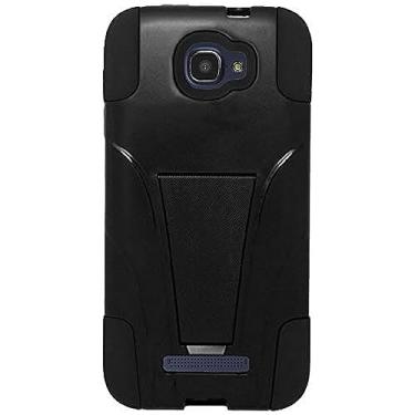 Imagem de Amzer Capa híbrida de camada dupla com suporte para Alcatel OneTouch Fierce 2