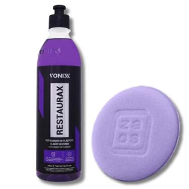 Imagem de Restaurax Restaurador de Plástico Automotivo + Aplicador Espuma
