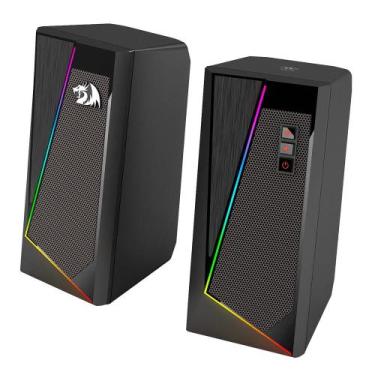 Imagem de Caixa de som gamer anvil gs520 rgb preto redragon