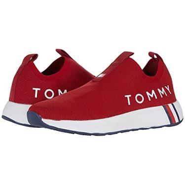 Imagem de Tommy Hilfiger Women's Aliah Sneaker, Red, 10
