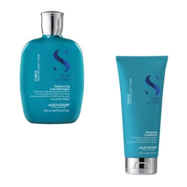 Imagem de Shampoo e Condicionador Alfaparf Semi Di Lino Curls  - Definição de Ca