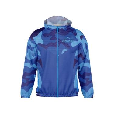 Imagem de Jaqueta Corta Vento Unissex Ultra Leve Com Capuz Camuflado 1 - Fantasi