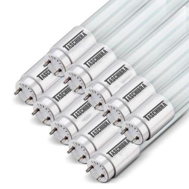 Imagem de Kit 10 Lâmpadas Tubo Led T8 9,9W 60cm G13 Taschibra Bivolt, 4000k, Neu