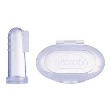 Imagem de Escova Massageadora Gengiva Bebê Pimpolho Enxoval Silicone - Mundo dos