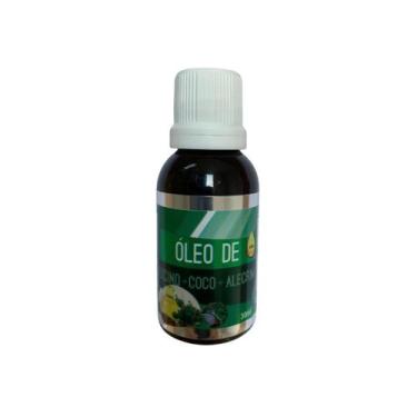 Imagem de Óleo Vegetal de Rícino, Coco e Alecrim 30ml - EPA
