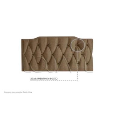 Imagem de Cabeceira Suspensa Almofada Cama Solteiro 90 cm Nicole - Magazine L, B