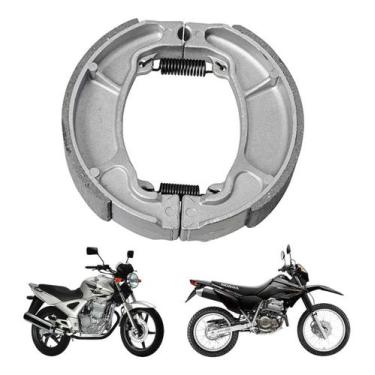 Imagem de Patim Lona Freio Traseiro Std CBX 250 Twister / XR 250 Tornado - Brand