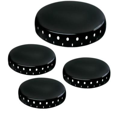 Imagem de Kit Espalhadores Boca De Fogão Dako Luna Lumiere 4 Bocas - HUM, ESPALH