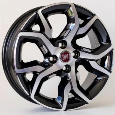Imagem de Kit 4 Rodas Fiat  Argo HGT  4x98 R92 Aro 15x6 BD - Krmai