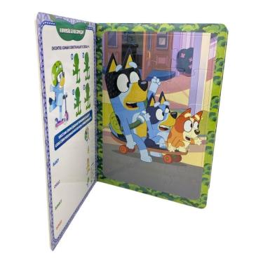 Imagem de Bluey - Atividades Com Quebra-Cabeça