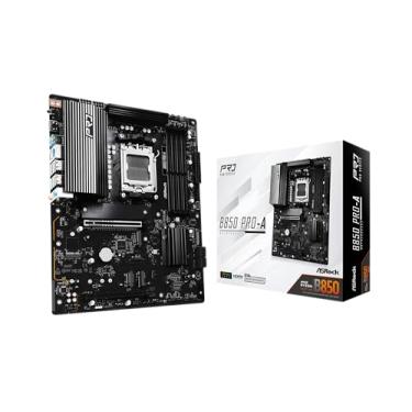 Imagem de ASRock Placa-mãe B850 Pro-A AMD AM5 ATX, suporta processadores AMD Ryzen 9000/8000/7000, DDR5 8000+ (OC), PCIe 5.0, LAN 2,5G, BIOS Flashback, 14+2+1 fase de alimentação