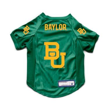 Imagem de Littlearth Camiseta elástica NCAA Baylor Bears Pet (Média, Cor do time