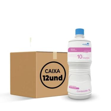 Imagem de Água oxigenada 10 v.1000 ml (cx c/12 unds) - vic pharma 