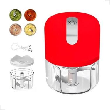 Imagem de Processador De Alimentos Elétrico Multiprocessador Triturador USB - 12