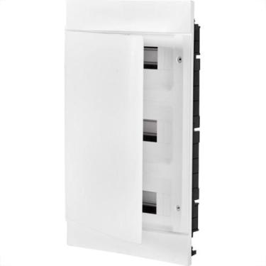 Imagem de Centrinho Legrand Pvc Embutir Com Tampa Branca 36Din 135003 - PIAL