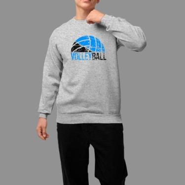 Imagem de Camisa Basico Moda De Rua Inverno Blusa De Frio Tecido Macio Volley So