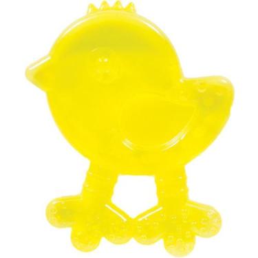 Imagem de Mordedor Macio Para Bebê Com Água Passarinho Buba baby, Amarelo
