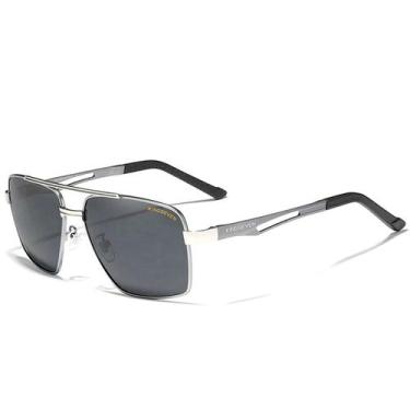 Imagem de Óculos de Sol Masculino De Aluminio KINGSEVEN com Proteção Uv400 Óculo