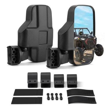 Imagem de Espelhos Laterais KEMIMOTO para UTV Polaris RZR 900 e 1000