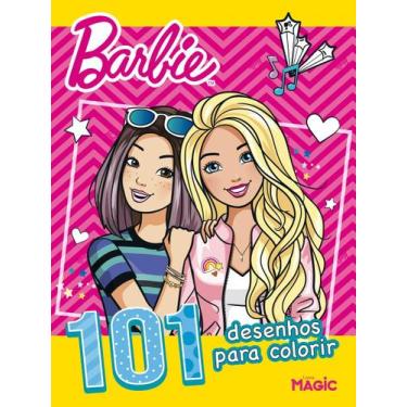 Imagem de Livro - Barbie - 101 Primeiros Desenhos Para Colorir