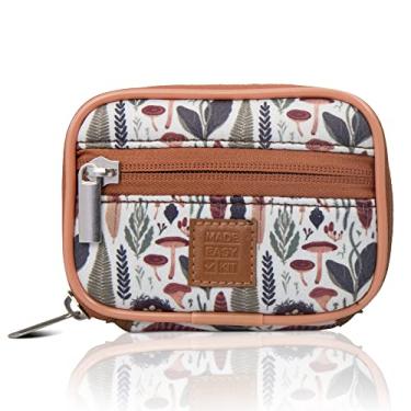 Imagem de Made Easy Kit Estojo para comprimidos para uso diário e viagens – 7 dias semanais de suplementos medicinais organizador de vitaminas – bolsa de neoprene com bolsos – compacto, portátil, 8