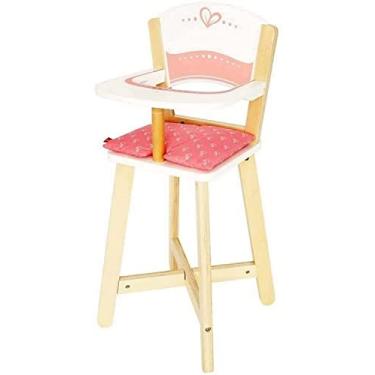 Imagem de Award Winning Hape Babydoll Highchair Toddler Wooden Doll Play Furniture,Multi, L: 10.1, W: 10.4, H: 22.4 inch