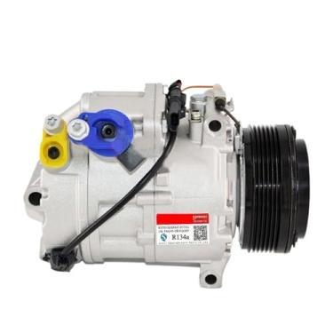 Imagem de Compressor de ar condicionado para carro compatível com BMW X5 3.0L 2007 a 2010 64529185142