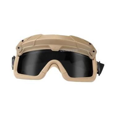 Imagem de Óculos Táticos de Paintball e Airsoft - Antiembaçante e à Prova de Ven