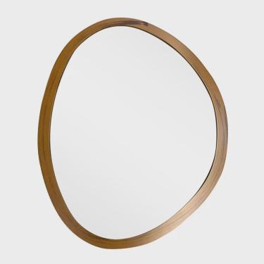 Imagem de Espelho Decorativo Emoldurado Orgânico 58cm x 70cm E2G Design