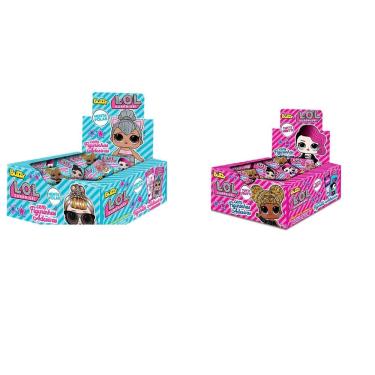 Imagem de Chiclete lol Surprise Tutti Frutti e Menta c/200un - Buzzy