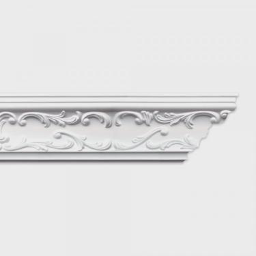 Imagem de Kit com 3 Barras Roda Teto Romy Perfil de Poliestireno Homestar 6m Branco