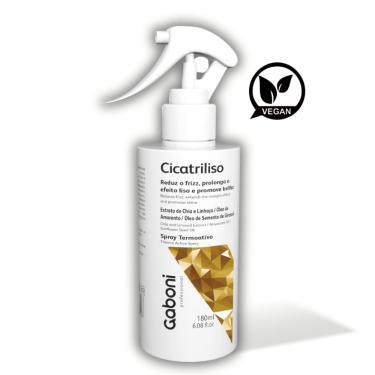 Imagem de Spray Termoprotetor Antifrizz Cicatriliso 180ml Gaboni Professional