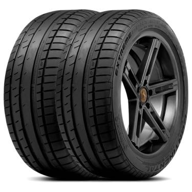Imagem de Kit 2 Pneu Continental Aro 16 205/55r16 91w Extremecontact Dw