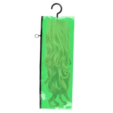 Imagem de Bolsa de armazenamento de extensão de cabelo, armazenamento de perucas,Cabides de cabelo para extensões | Rack à prova de poeira com zíper para exibição de embalagens de embalagens armário de salão de