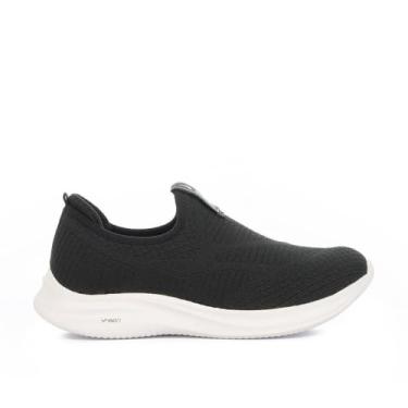 Imagem de Kolosh, Tênis Esportivo Feminino Kolosh Slip On Preto K7021A-0001 Tamanho:34;Cor:Preto