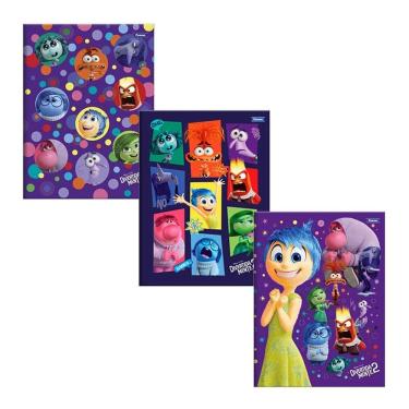 Imagem de Caderno Brochura Divertidamente 3 Unidades - Foroni