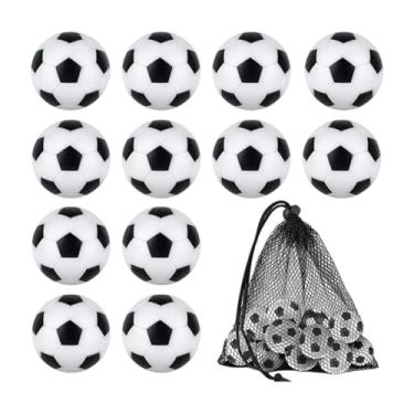 Imagem de Vaveren Bolas de pebolim para abastecimento de mesa Oficial Decorações multicoloridas Decoração Decoração Bolas de tabela de futebol de futebol, Option C, 3.2 Cm