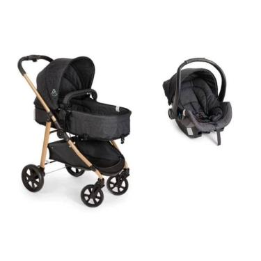 Imagem de Carrinho Galzerano Extreme Vita Verde Com Bebe Conforto