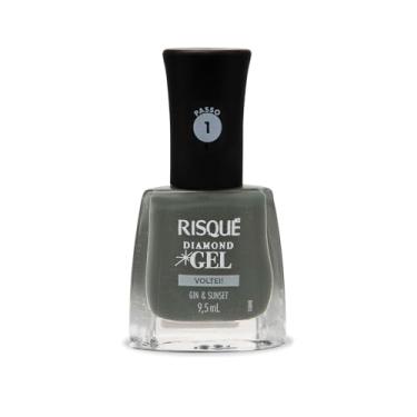 Imagem de Esmalte Risqué Diamond Gel Gin & Sunset Cremoso 9,5ml