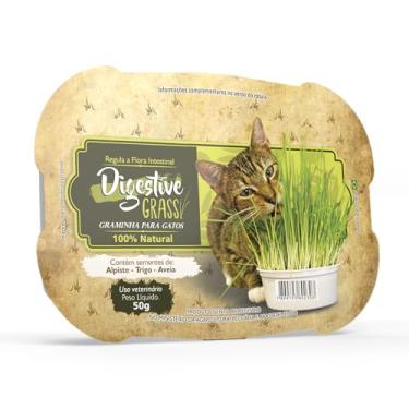 Imagem de Ipet Green Digestive Grass Graminha Para Gatos 50G IPET para Todas de raça Todas as fases - Sabor Outro