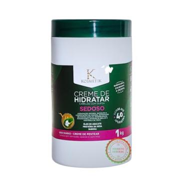 Imagem de Creme Pentear Profissional Kosmetik Cabelos Com Queda 1 Kg