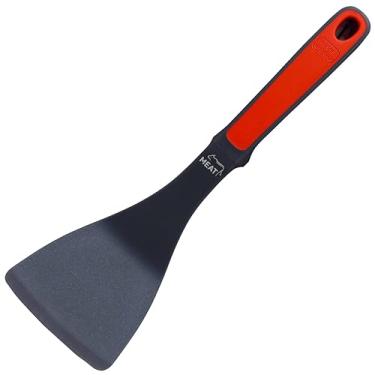 Imagem de (Vermelho) - Espatula Meat Red Turner - Utensilio de cozinha de silicone resistente para cozinhar e assar - Cabo ergonomico e punho confortavel - Utensilios de cozinha codificados por cores da The Kosher Cook