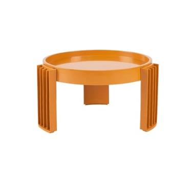 Imagem de Mesa de Centro Janela flutuante pequena mesa de centro quarto sentado no chão janela mesa de chá varanda casa japonês tatami mesa curta Mesa de Chá(Orange)