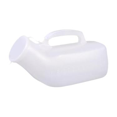 Imagem de Zialofi Garrafa de urinol machos machos machos garrafa de xixi leve de urinol maconha homens potty para homens idosos crianças crianças, Branco