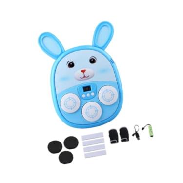 Imagem de Colaxi Máquina de boxe musical para meninas, equipamento de soco, brinquedo esportivo para escritório, Azul, 32x24x4.35 Cm